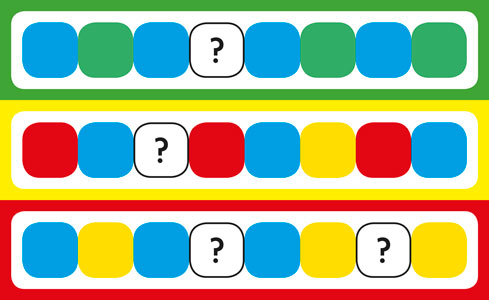 Lacing Colour Sequence Beads