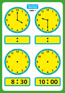 Time Activity Cards