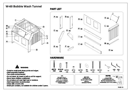 Bubble Wash Tunnel