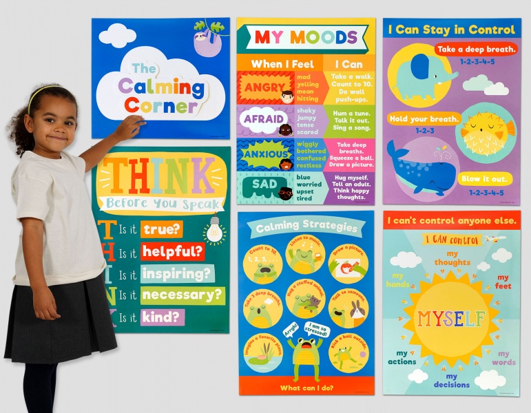 Calming Strategies Poster Set