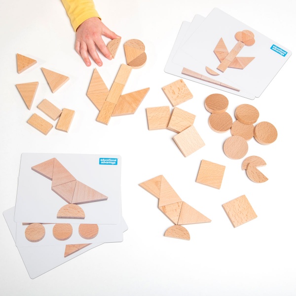 2D Wooden Shapes