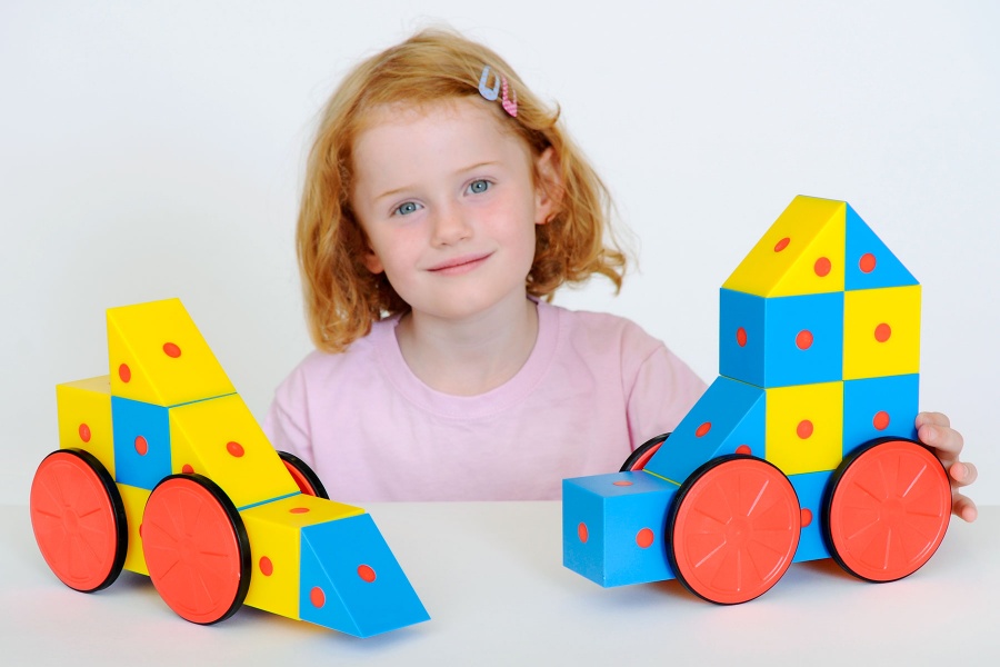 3D Magnetic Blocks - 20 Pieces