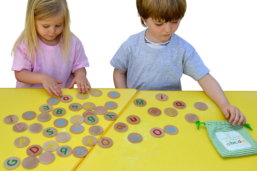 Alphabet Wooden Matching Pairs