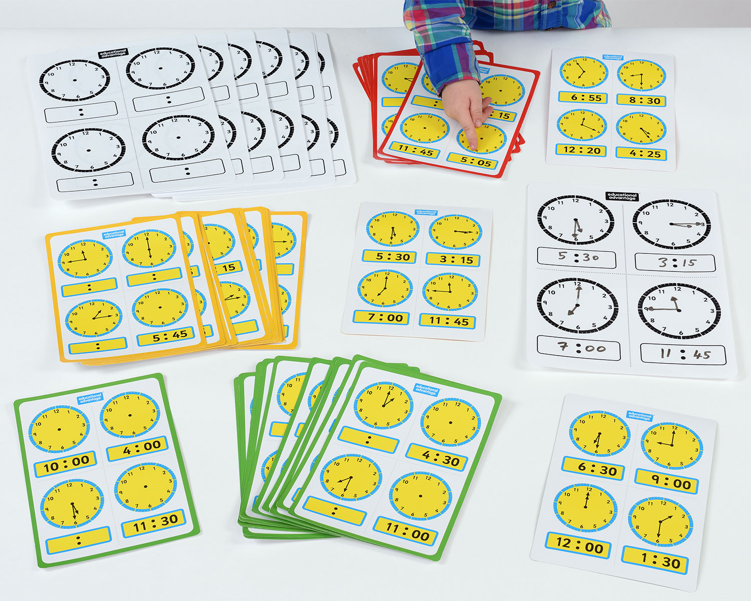 Time Activity Cards
