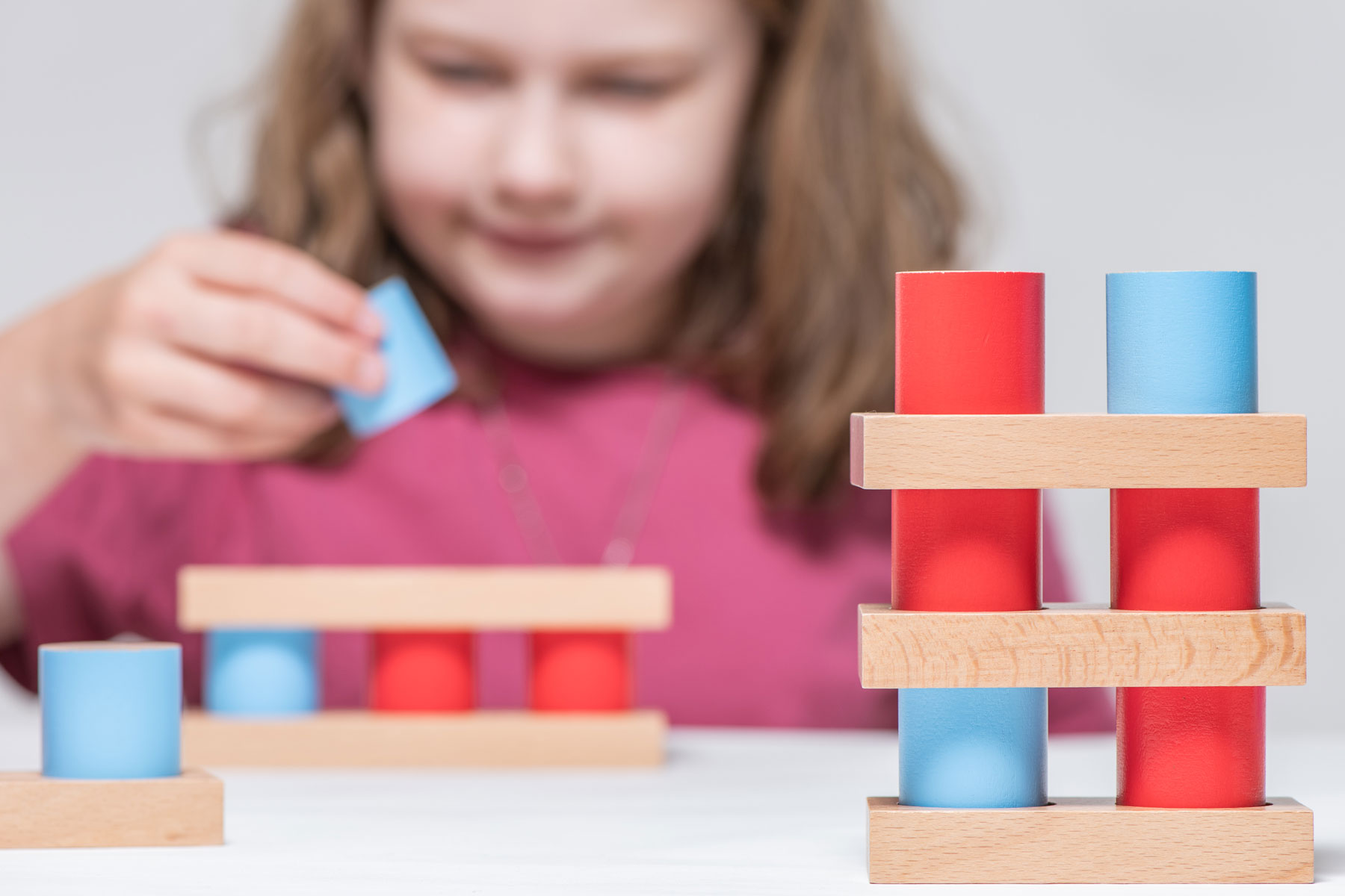 Wooden Counting Blocks Educational Advantage, Distributor for The