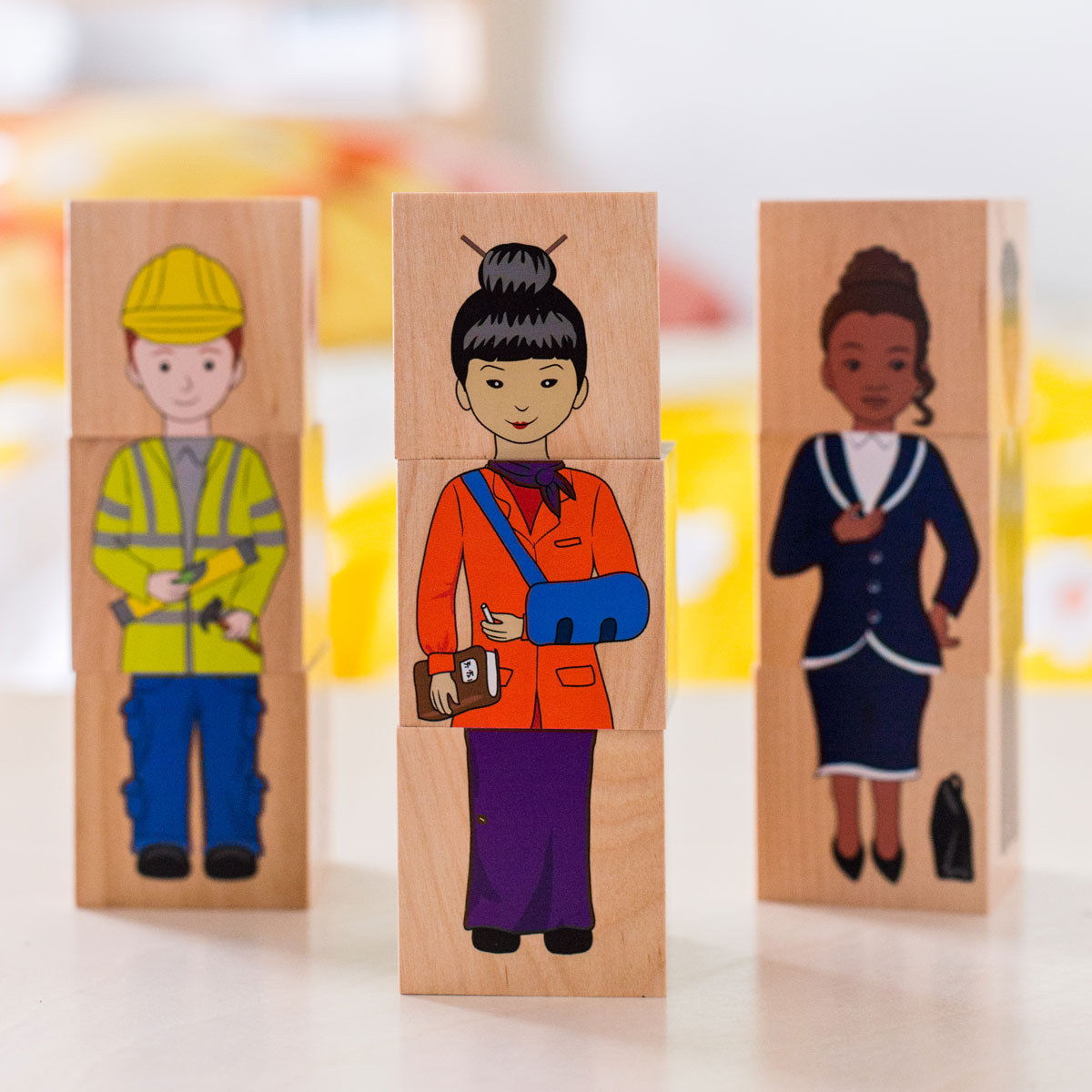 Our Community Wooden Blocks - Educational Advantage, Distributor for ...