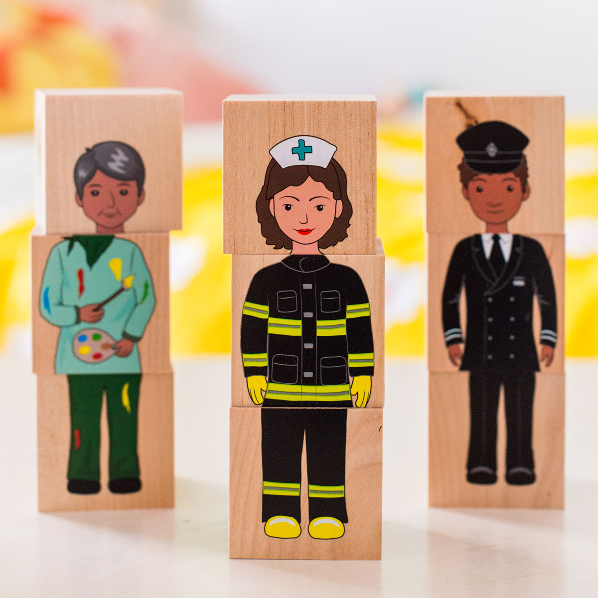 Our Community Wooden Blocks - Educational Advantage, Distributor for ...