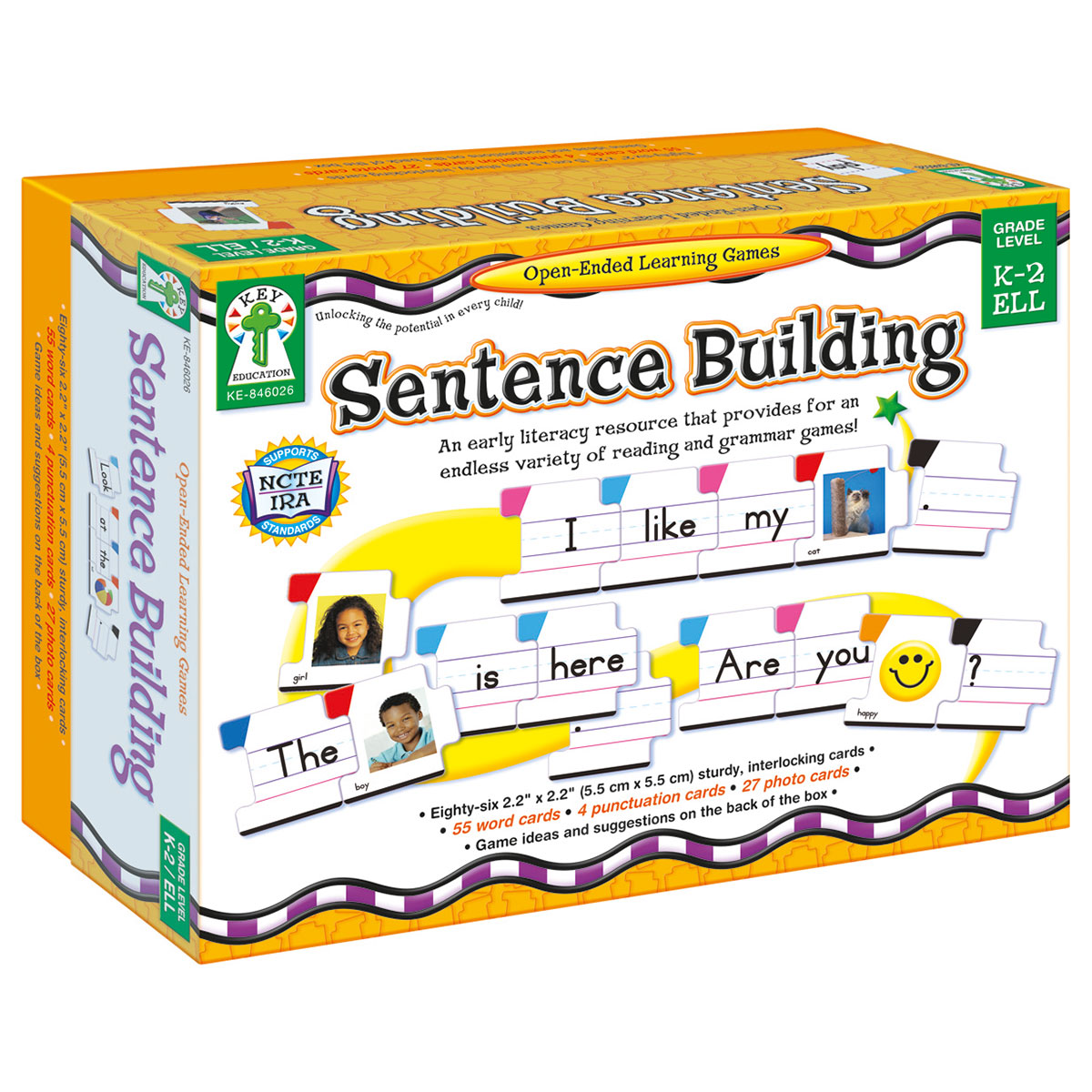 Sentence Building Board Game